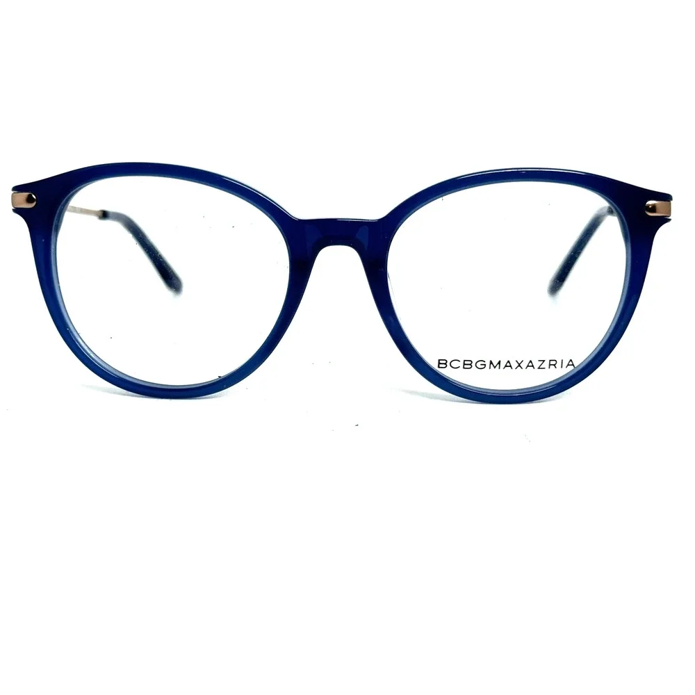 BCBGMAXAZRIA Eyeglasses Frames Fenella Blue 50/18/135 NWOT H17600